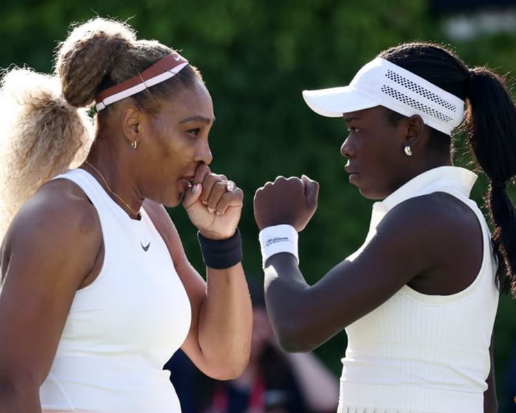 Serena is back - American great makes winning return to court at Queen's