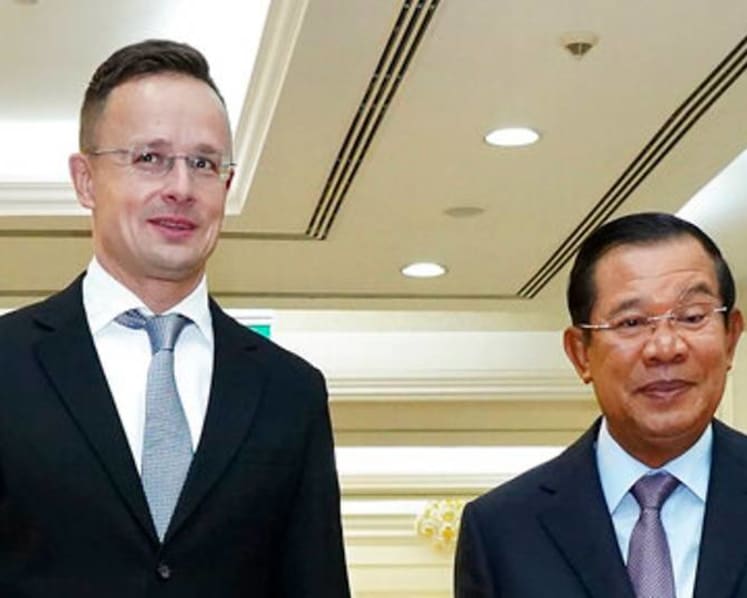 Cambodia's prime minister in COVID-19 quarantine after Hungarian meet