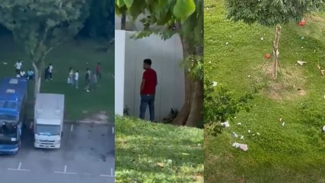 小印度客工群聚滋生卫生问题还打架  居民不堪其扰