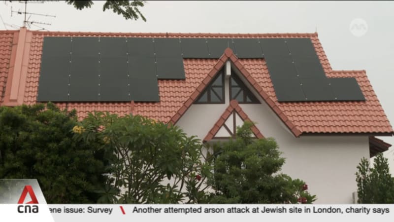 Push for solar power grows in Singapore amid rising energy costs, global tensions 