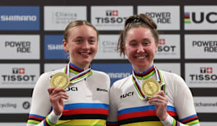 Britain women claim Madison gold, one-two pursuit finish at Track Worlds