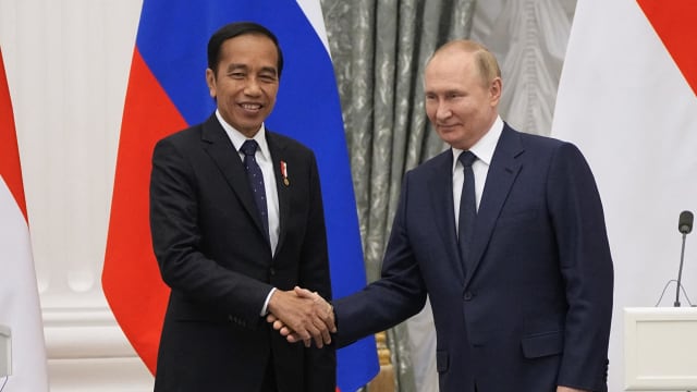 印尼总统佐科已代乌克兰总统传话给普京
