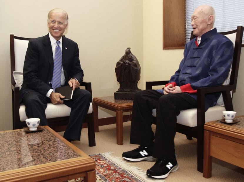 The Bidens visit Singapore