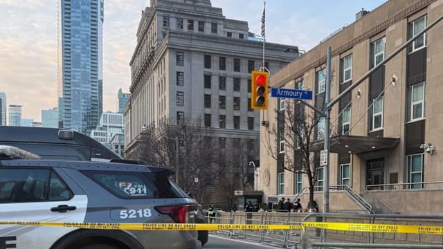 加拿大多伦多美国领馆遭枪击