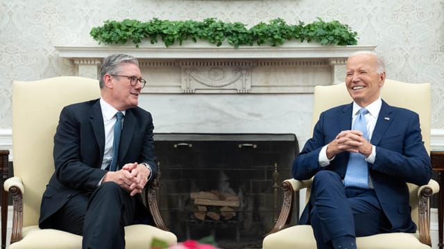 英国首相与拜登会晤 讨论乌克兰和中东地区事务