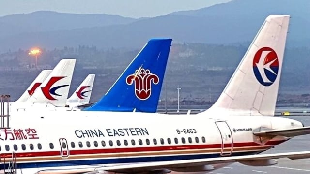 飞泰需求下降 中国十航空减少航班数