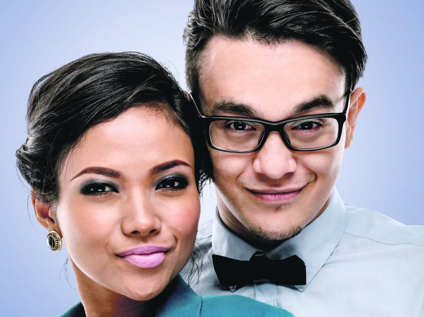 Actors Nadiah M Din and Erwin Shah Dawson can't get away from each other