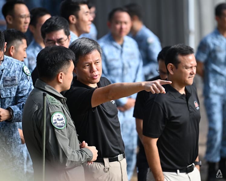 Chan Chun Sing makes first visit to SAF units as defence minister