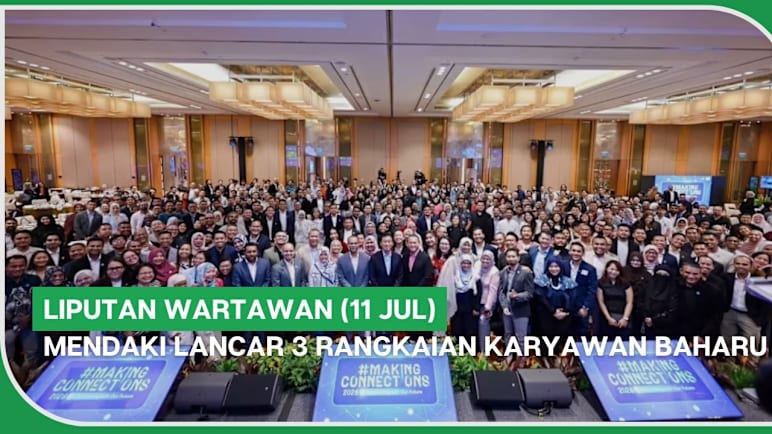 Liputan Wartawan (11 Jul) | MENDAKI lancar 3 Rangkaian Karyawan baharu