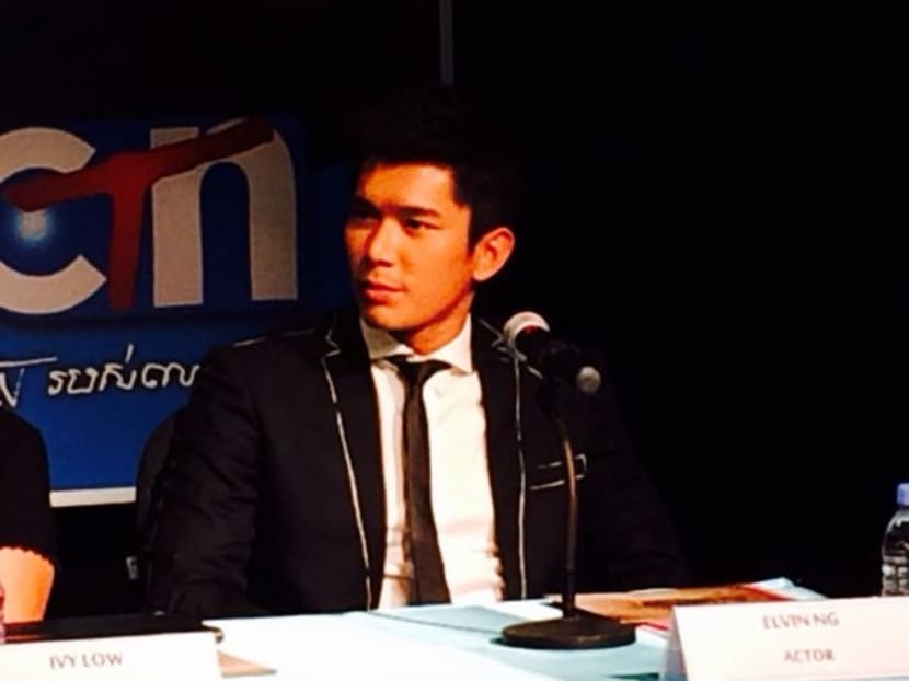 Elvin Ng films in Cambodia