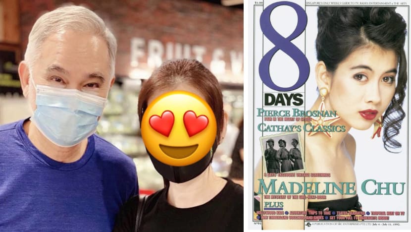 Zhu Houren Bumped Into Ex Actress Madeline Chu At The Supermarket And She Looks As Good As Ever