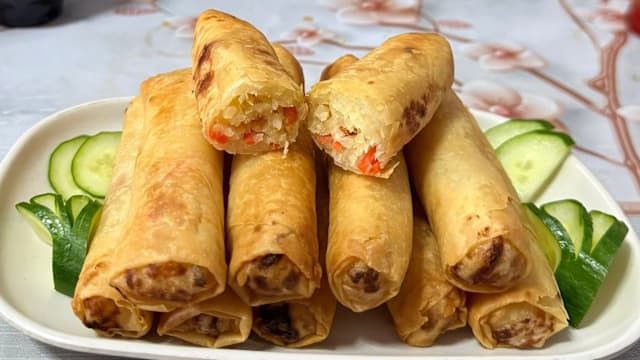 食谱：咖喱马铃薯春卷