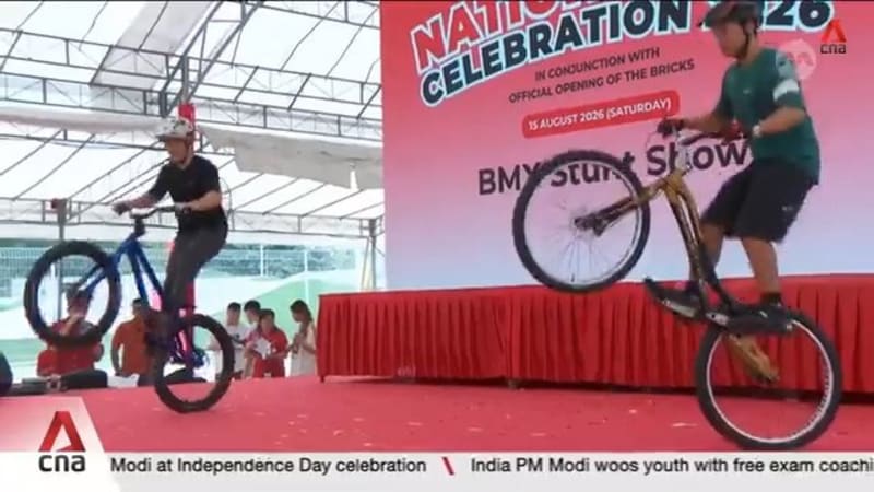 Opening of The Bricks: Team Singapore's BMX riders to train at new Brickland-Tengah facility