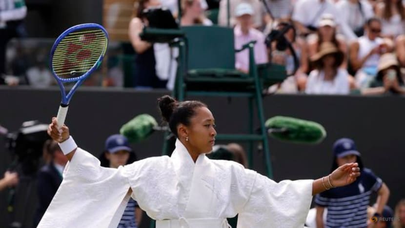 Osaka defeats Jacquemot after Japanese-inspired 'Kill Bill' kimono walk-on