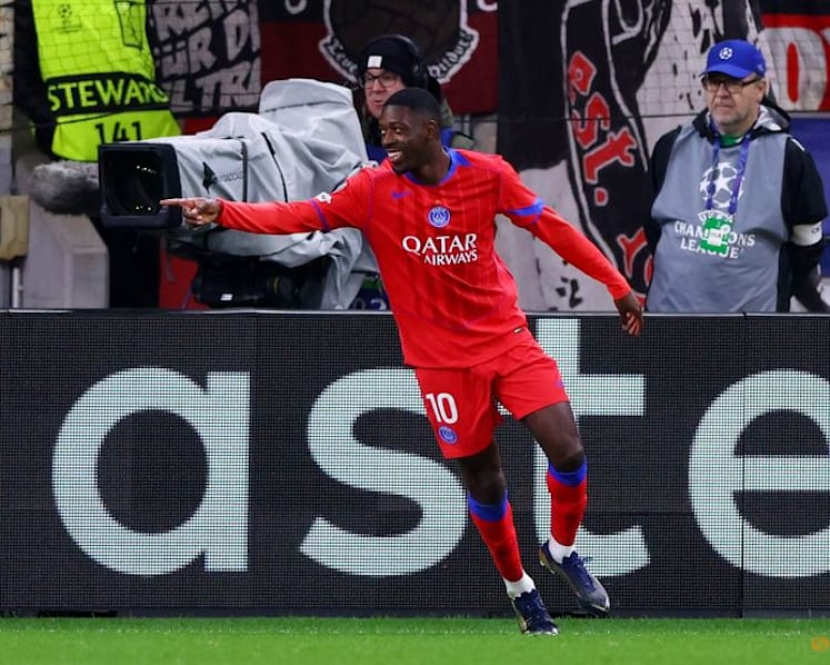 Clinical PSG demolish Leverkusen 7-2 as two players sent off