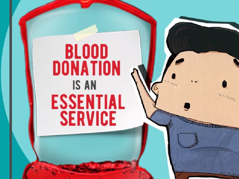 A poster Singapore Red Cross put up on its Facebook page.