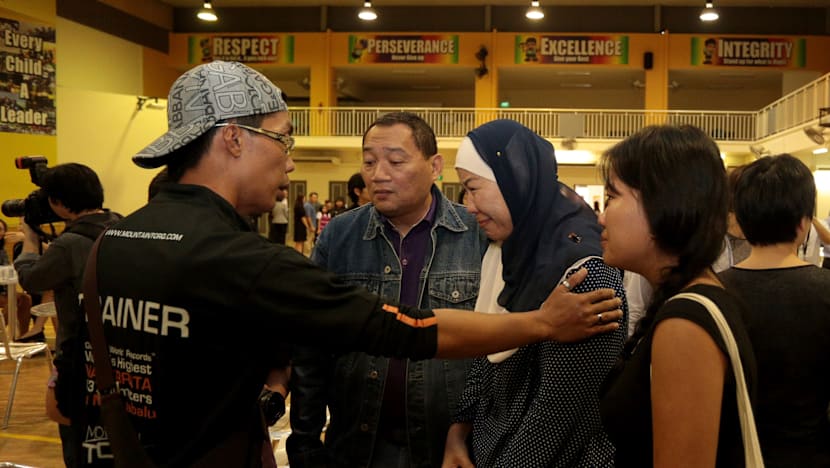 Sabah quake: Tearful reunion for survivors and mountain trainers at TKPS