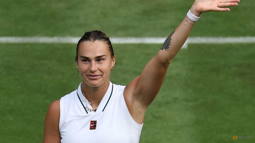 Sabalenka powers past Kostovic into Wimbledon second round