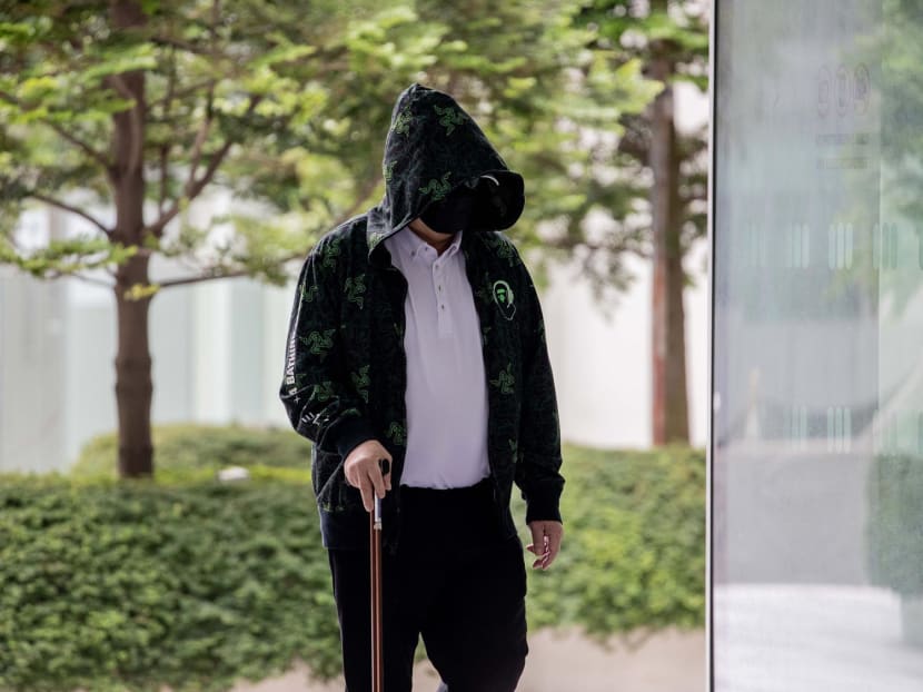 Lim Poh Heng, 71, arriving at the State Courts on Feb 26, 2024. 