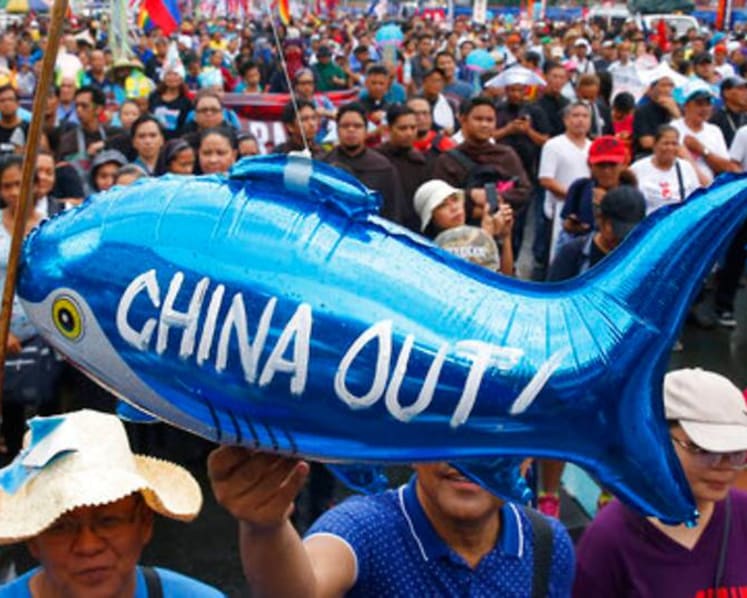 South China Sea: Philippines protests new China law as 'verbal threat of war'
