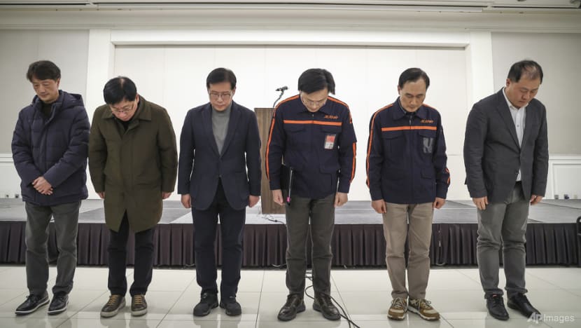 Jeju Air CEO apologises for plane crash at South Korea airport Jeju Air CEO apologises for plane crash at South Korea airport