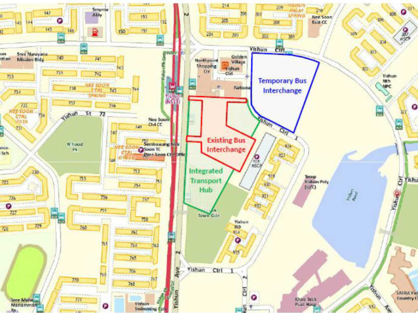 Land Transport Authority (LTA) announced the upgrading of the Yishun bus interchange into an Integrated Transport Hub (ITH) on Feb 27 that will make it more comfortable for commuters in transit. Photo: Land Transport Authority