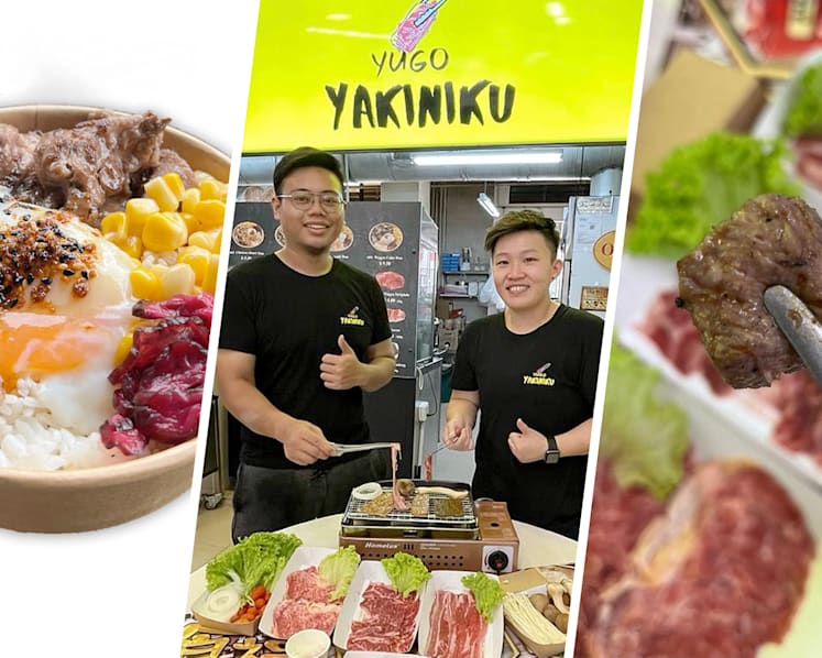Delivery Drivers Open Yakiniku Hawker Stall, Muslim-Friendly Meats Like Wagyu Striploin From $4