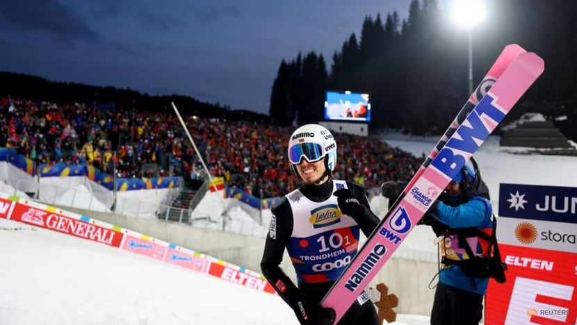 Ski jumping-Norwegian ski jumpers suspended amid equipment investigation Ski jumping-Norwegian ski jumpers suspended amid equipment investigation