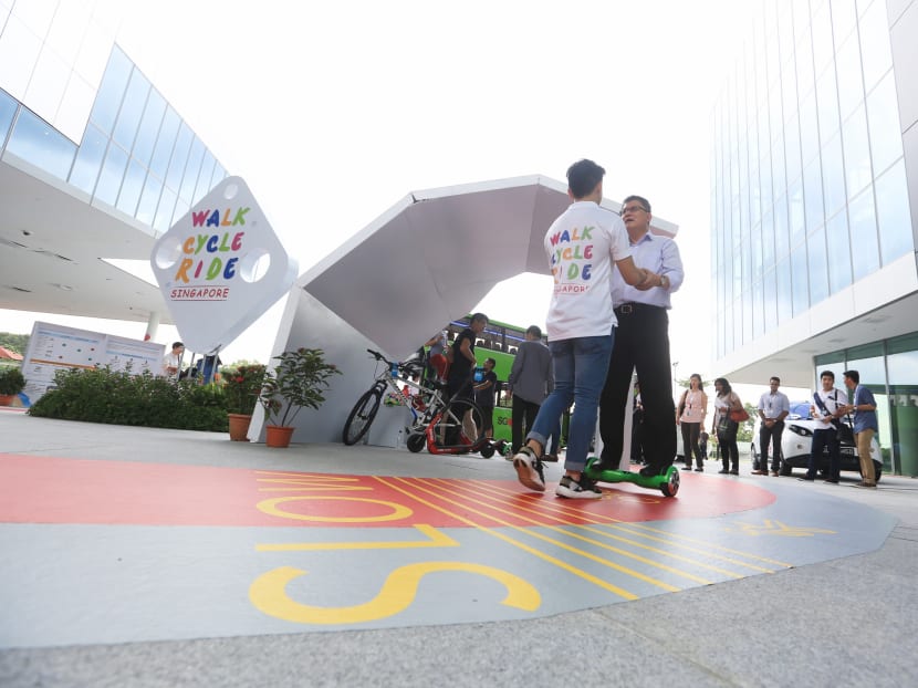 The inaugural Walk Cycle Ride SG Symposium on July 20, 2016. Photo: Koh Mui Fong/TODAY