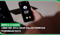 BERITA (5 Ogos) | Lebih S$1 juta lesap dalam penipuan pancingan data