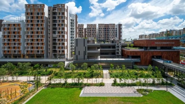 登加过半预购组屋料年底竣工 目前已建近1万2000个