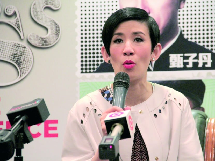 Sandra Ng and her golden chickens