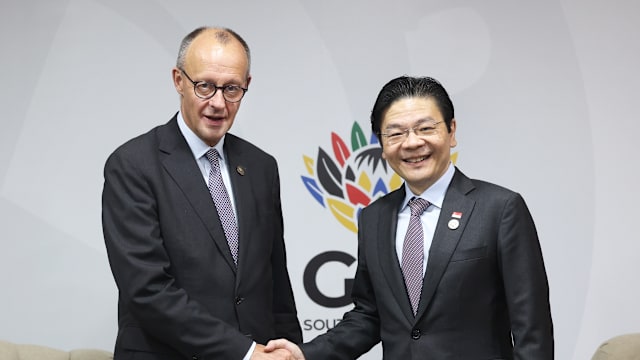 黄循财总理出席二十国峰会期间 与多名欧洲领导人会晤