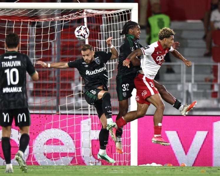 Monaco go top of Ligue 1 as woes continue for Lens