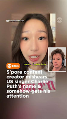 Not Charlie Puth actually using her audio. #8dayssgtrending #8dayssg #CharliePuth #SingaporeTikTok #Viral 