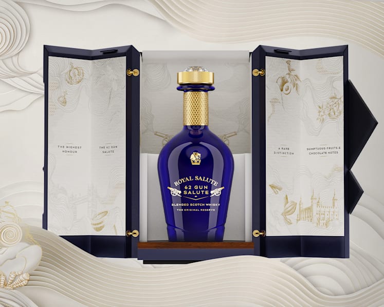Royal Salute's 62 Gun Salute collection is a spirited tribute to a