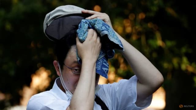 日本东西部酷热天气 料将持续到下周