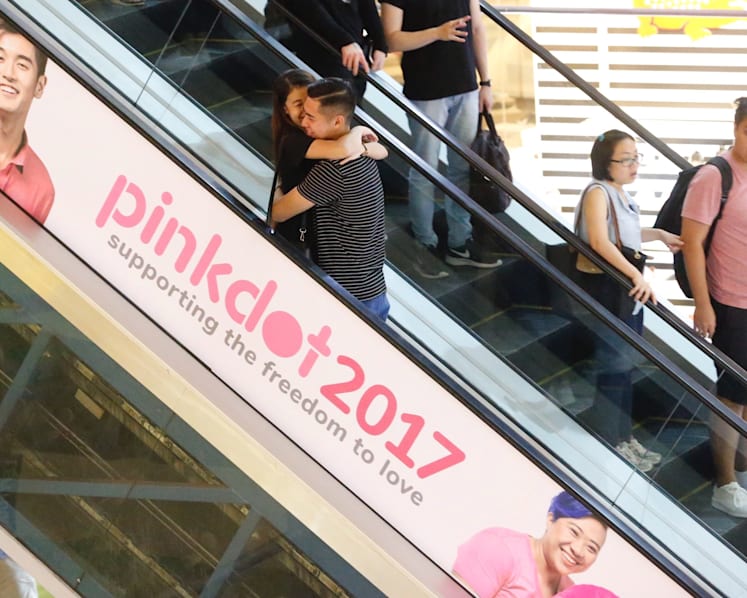 Pink Dot banner at Cineleisure to stay despite advertising watchdog's call to remove tagline