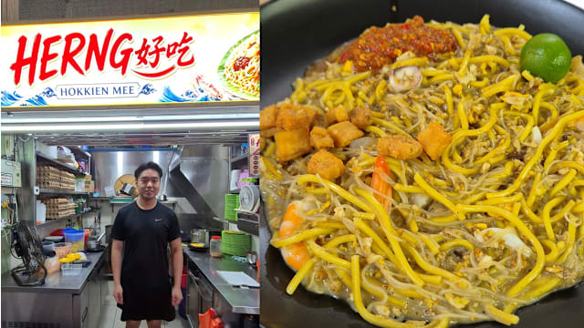 工程系毕业生勇闯餐饮业！28岁年轻人开档卖炒福建虾面，$3起吃到
