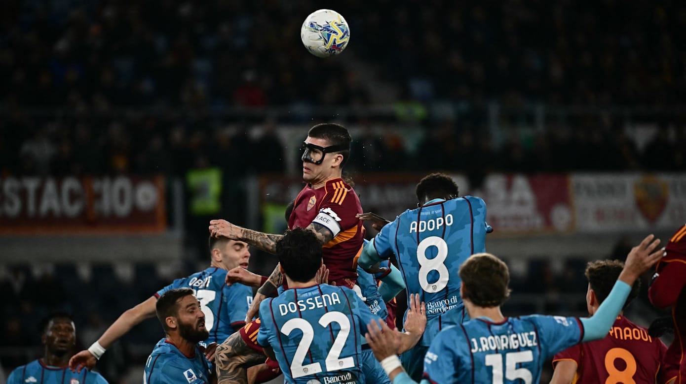 意甲：罗马以2比0击败卡利亚里