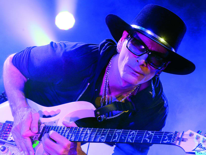 Rock guitarist Steve Vai says it’s all about you, not him.