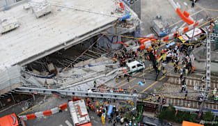 South Korea overpass collapse kills three people during safety inspection 