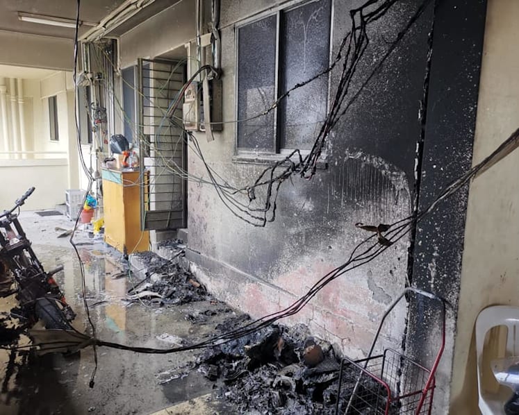 3 people evacuated from Clementi HDB flat after PMD left charging catches fire: SCDF