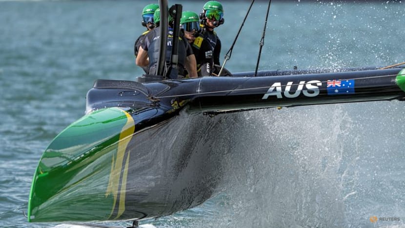 Sailing-Australia claims third straight SailGP victory after tense New York final