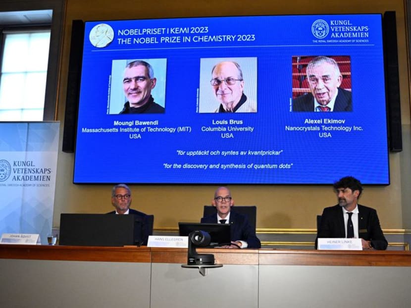 Nobel Chemistry prize awarded for 'quantum dots' that bring coloured light to screens