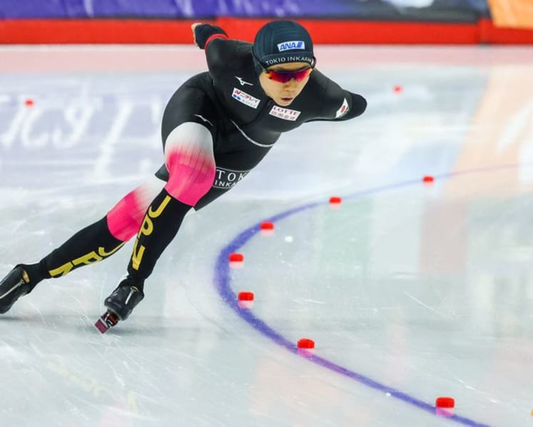 Japanese speed skater Takagi sticks to winning formula ahead of title defence at Milano Cortina