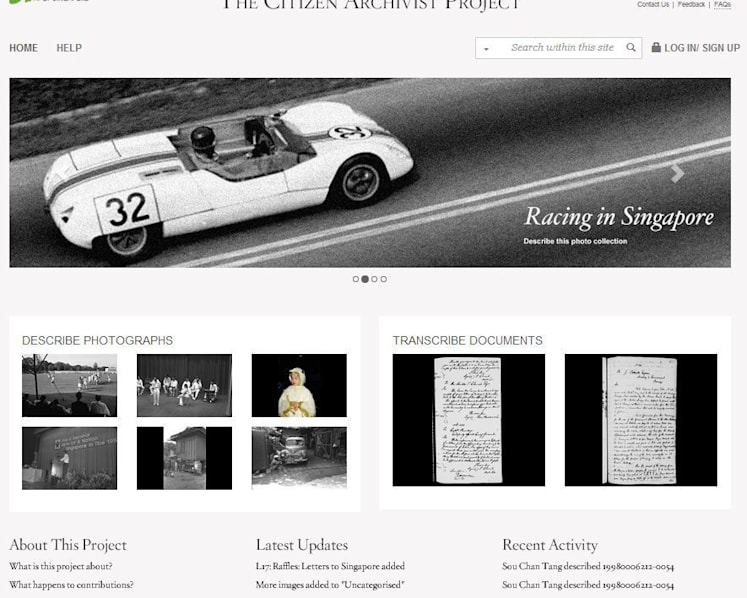 Citizen archivists to be engaged in archiving Singapore’s past: MCI