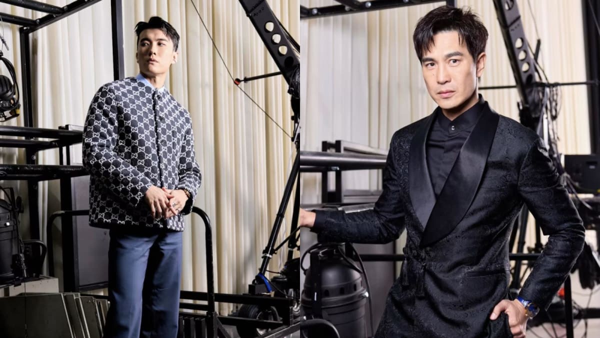 Backstage at Star Awards 2025: Zhang Zetong was worried about his breath, Pierre Png made us blush with his outfit - CNA Lifestyle