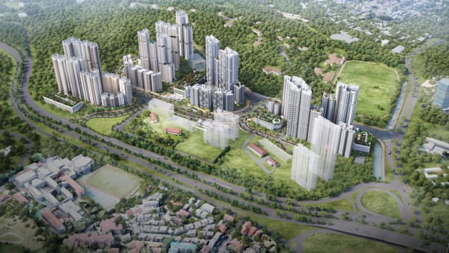 建屋局公布快乐山发展总蓝图 保留原址旧警察学院六座建筑