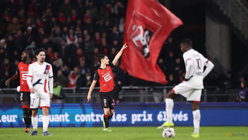 Ligue 1 leaders PSG fall to surprise 3-1 defeat at Rennes